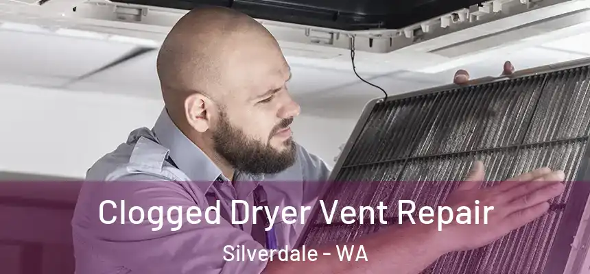  Clogged Dryer Vent Repair Silverdale - WA